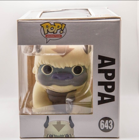 Funko Pop Avatar The Last Airbender Flocked Appa (#643) Box Lunch Exclusive - Picture 2 of 6